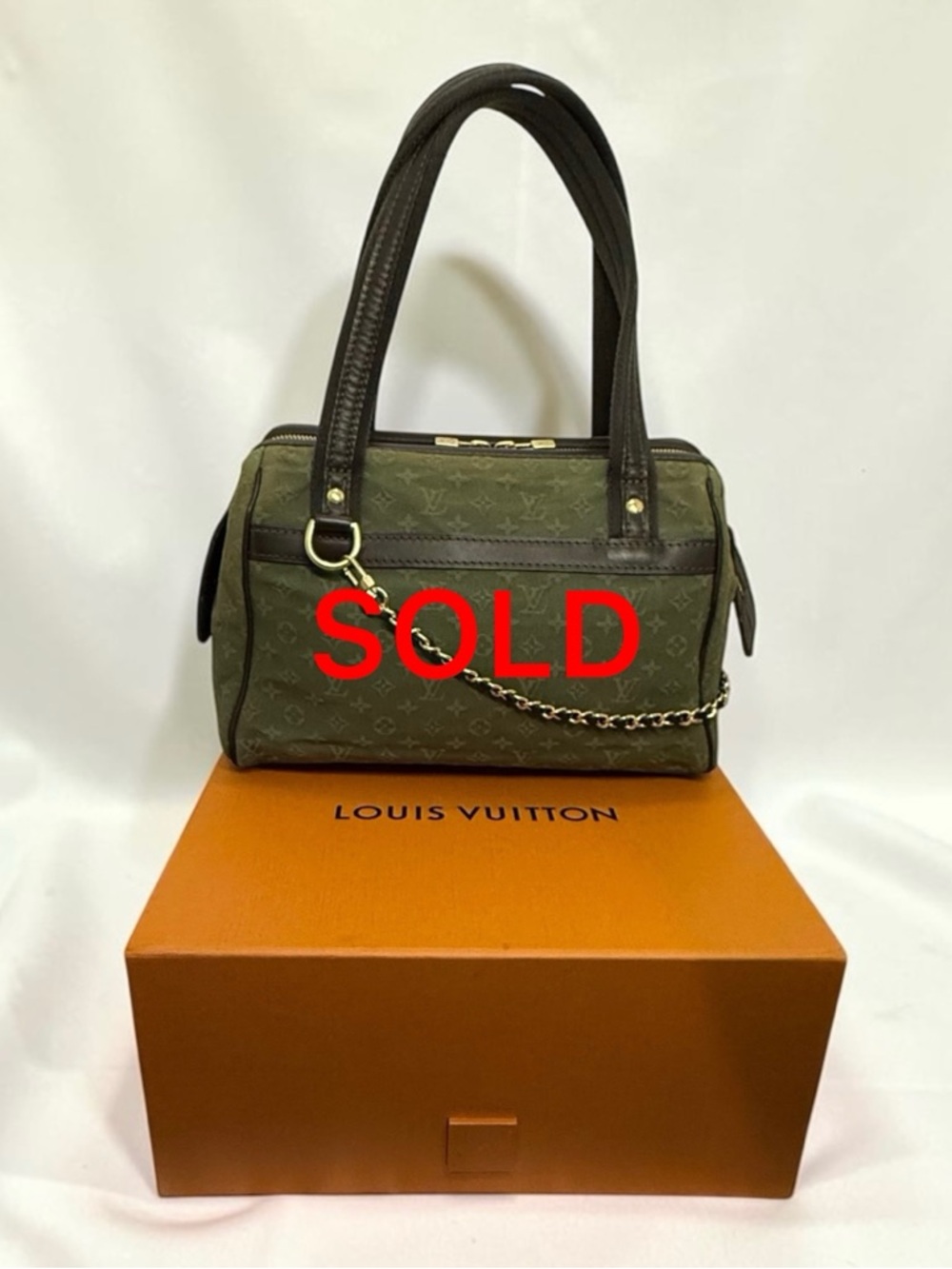✨ Louis Vuitton Josephine PM in Olive Green Monogram ✨